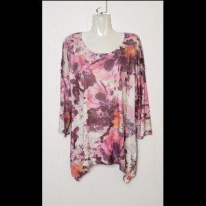 Time & Tru Beaded Top NWOT